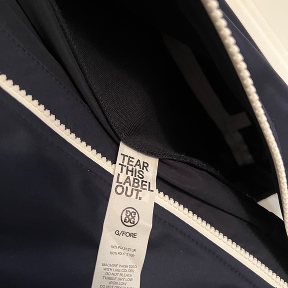 NWT G/FORE Men’s twilight color full zip vest. - Picture 3 of 6